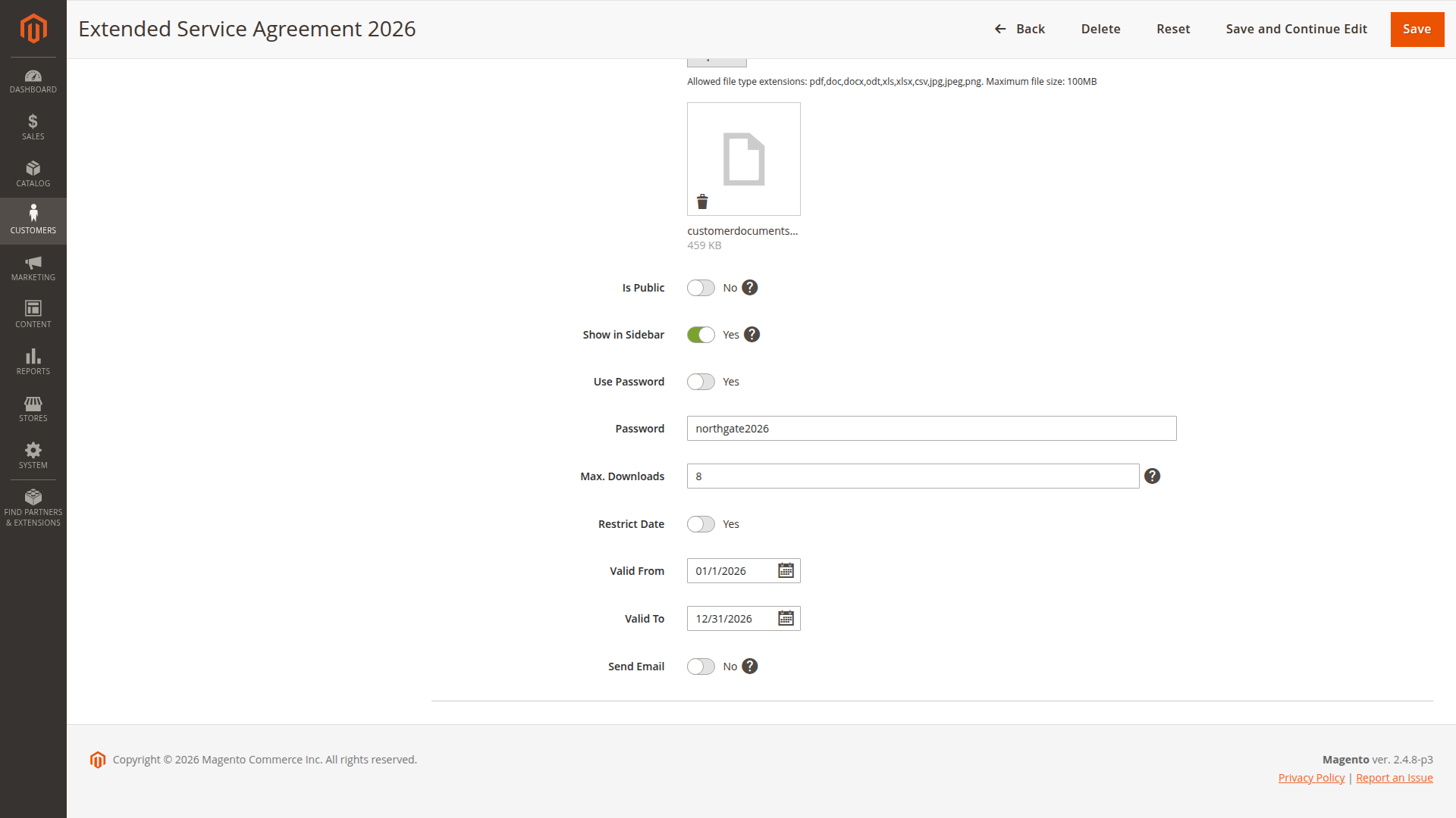 Customer Documents for Magento 2 | Secure Customer Document Delivery ...