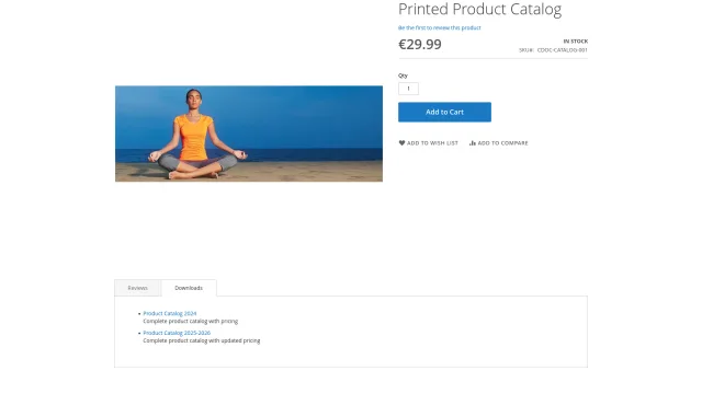 Dokumente direkt auf Produktdetailseiten