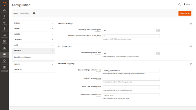 Mapping for key DPP fields