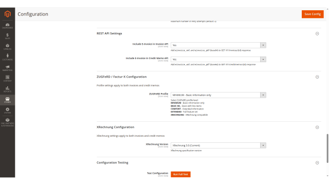 API-ready e-invoice data delivery