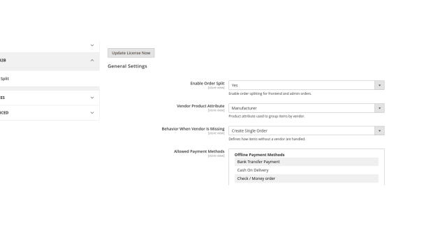 Grouping by vendor attribute