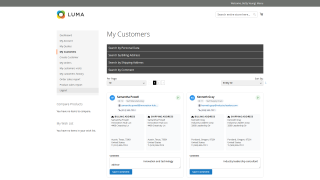 Flexible Customer Assignment