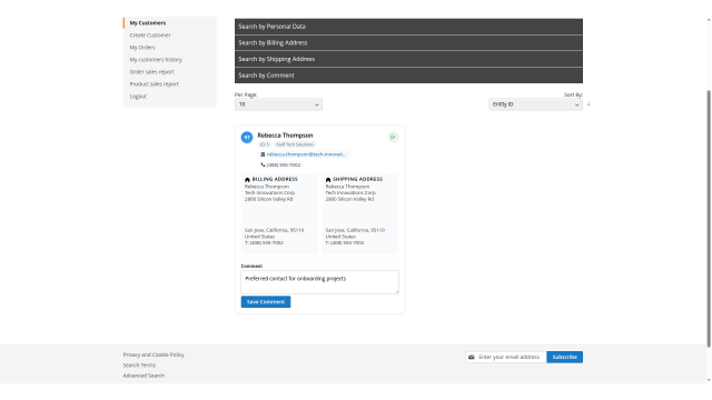 Customer Relationship Notes
