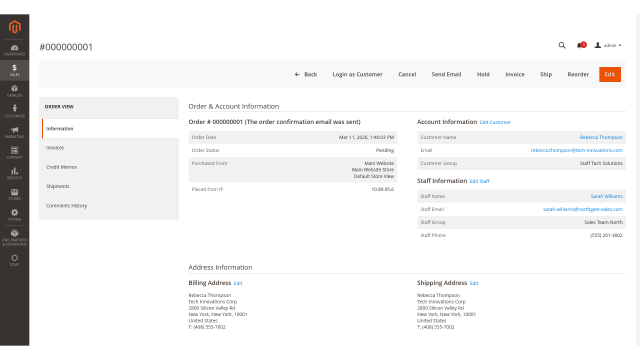 Sales Attribution on Orders