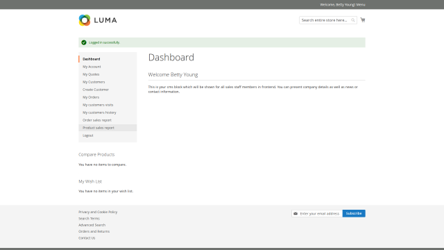 Frontend Staff Overview