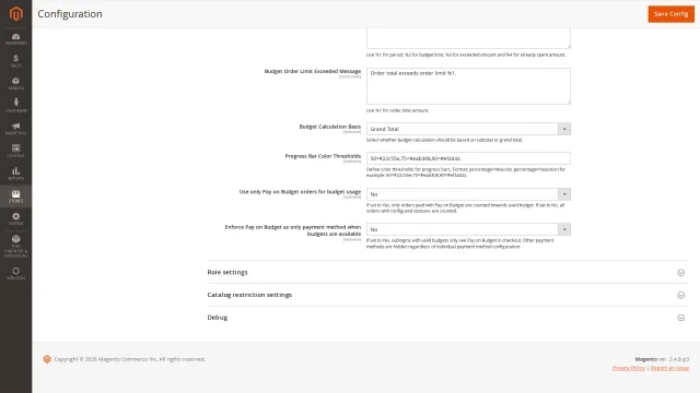 Sublogin Budget: Budgetregeln und Checkout-Grenzen