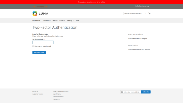 Verificación con autenticador