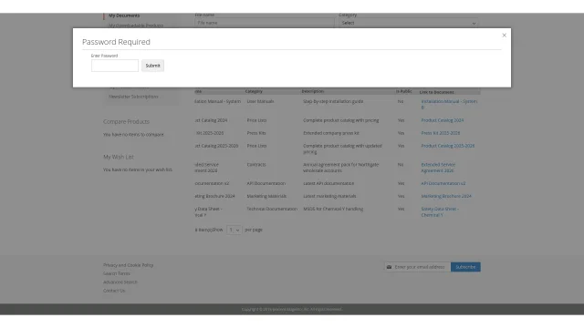 Customer Documents screenshot 4: Customerdocuments Frontend Flow