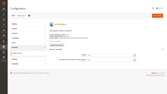 Payment Profiles screenshot 5: 01 Payment Profile Config Overview