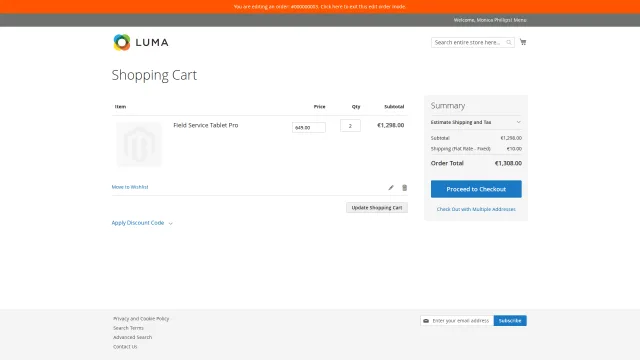 Sales Staff screenshot 18: 02 Staff Ordermanagement Edit Order Flow