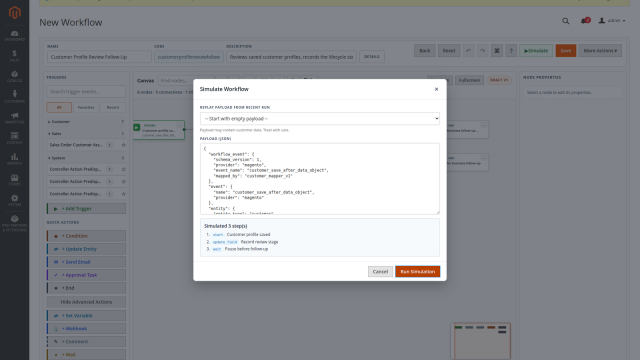 Workflow screenshot 8: Vnuvdvy5Edcyimchbx0Cra8Qjny65Tdt2Dqlrbtz