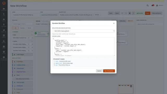 Workflow screenshot 8: Vnuvdvy5Edcyimchbx0Cra8Qjny65Tdt2Dqlrbtz